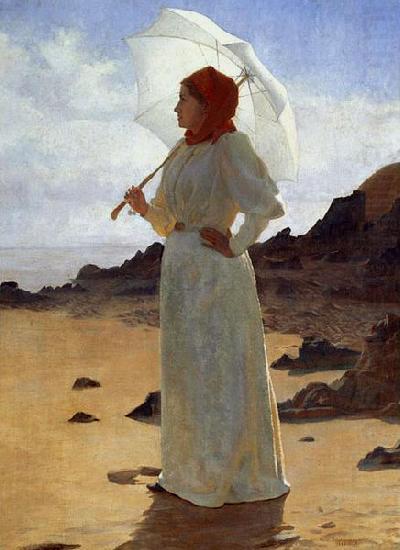 Rene Schutzenberger La Femme en blanc china oil painting image